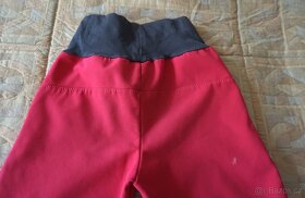 Dívčí růžové softshellové kalhoty zn.UNUO v.98/104 - 6
