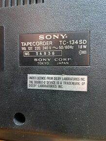 Tape deck Sony TC-134SD - krásný zvuk - 6