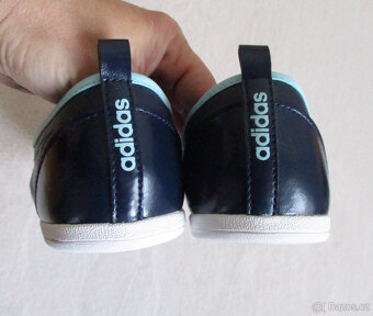 Dámské šněrovací baleríny modré Adidas 40 41 - 6