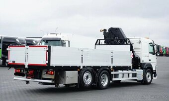 Volvo FM500 - 6x2 - Valník + HR-HIAB X-HIPRO 232 – EURO 6 - 6