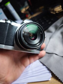 Olympus M.Zuiko Digital 17mm F1.8 MSC black TOP STAV. - 6