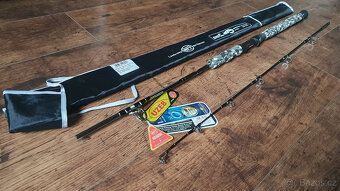 Sumcový prut WFT Big Cat Vertical Spin, 1.80 m - 6