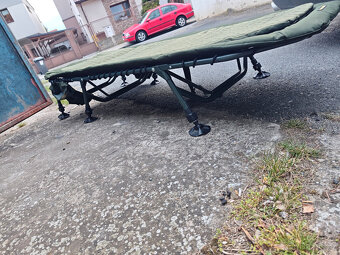 Rybářské lehátko Strategy 210x73, 150kg téměř nepoužité - 6