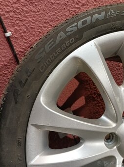 Alu Škoda Trifid 17" 5x112 celoroční pneu - 6