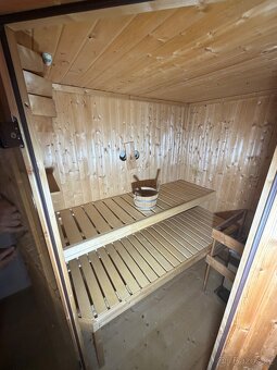 Finská sauna Karibu rohová - 6