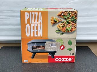 5x COZZE Plynová pec na Pizzu 34 cm (13") - 6