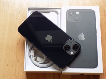 APPLE iPhone 13 mini 128GB Black - ZÁRUKA - PĚKNÝ STAV - 6