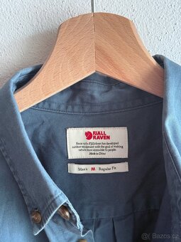 Zánovní košile Fjallraven Övik Solid Twill Shirt LS - 6