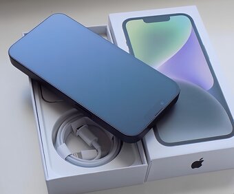 iPhone 14 Midnight BATERIE 100% TOP - 6