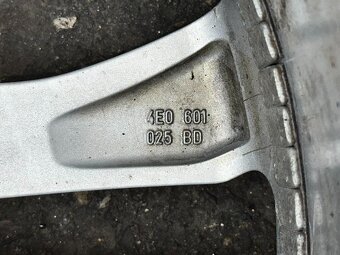 Original ALU kola Audi 20" 9J ET45 + 275/40/R20 - 6