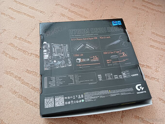 MB Gigabyte B760M DS3H + CPU, sock. 1700 - 6