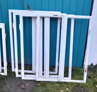 Dřevěná okna 2 roky stará pěkná - 6