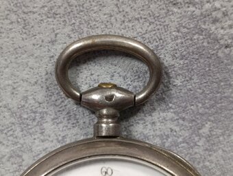 Stříbrné kapesní hodinky - kličovky, rok 1885 - 6