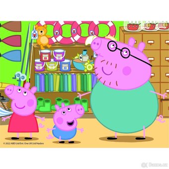 Dino Peppa Pig dřevěné kostky – úplně nové, nerozbalené - 6