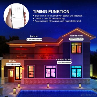Chytré LED stropní svítidlo Extrastar - 6500K - 6