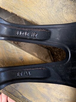 Alu kola 5x112, R18, ET40, 8J - 6