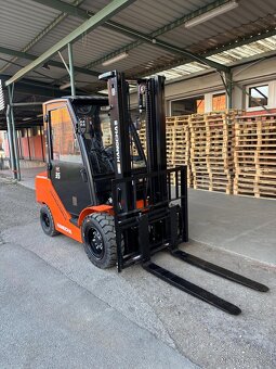 Čelní vysokozdvižný vozík Hangcha 3500kg, LPG, GCT Nissan - 6