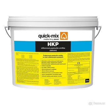Silikonová omítka bílá 25kg - 6