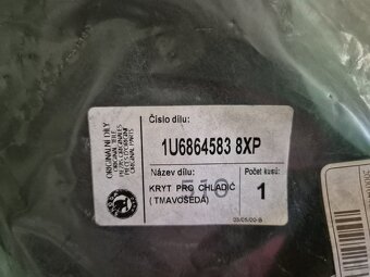 Škoda Octavia I levý kryt nosiče zámku kufru - 6