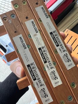 Ikea Molger police háčky koupelna - 6