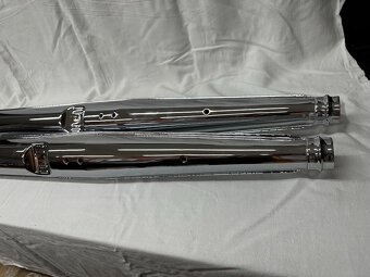 Predám VÝFUKY JAWA 350/634 638 95cm s prelisom - 6