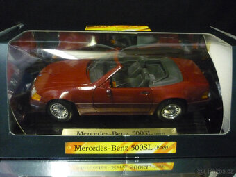 Mercedes Benz 500 SL 1989 Maisto 1/18 - 6