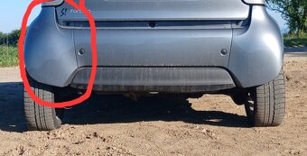 Smart fortwo 450, zadní blatník, šedý - 6