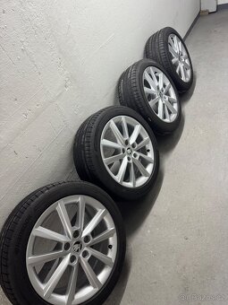 17" alu kola Teron - OCTAVIA 3 Zánovní - LETNí - 6
