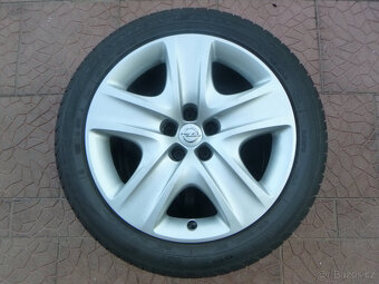 Letní sada disky - originál Opel Astra J 5x105 7Jx17 ET42 GM - 6