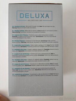 Himálajská solná lampa 20cm značka Deluxa - 6