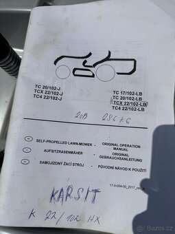 Zahradní traktůrek Karsit - 6