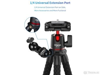Ulanzi MT-11 -- Flexibilní stativ chobotnice -- Zánovní - 6