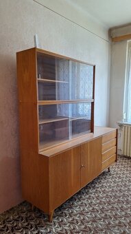 Zachovalá starší retro souprava sektorového nábytku - 6