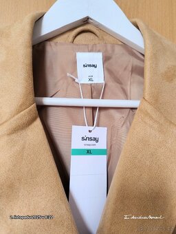 Dámské teplejší sako z umělého semiše v. Xl. - 6