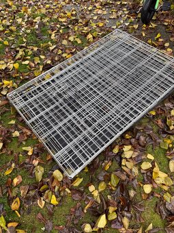 Klec pro psy Feandrea, XL, skládací, se 2 dvířky - 6