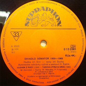 DIVADLO SEMAFOR - 1959 - 1969 (3 LP) - 6