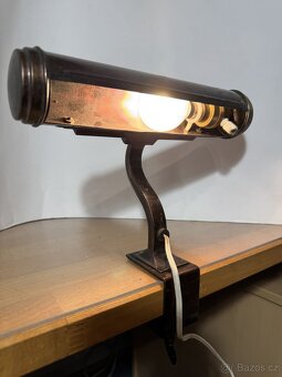 Starožitná klavírní lampička - 6