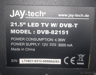 LED TV Jay-Tech úhlopříčka 53×34 - 6