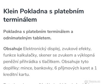 Dětská pokladna Theo Klein - 6