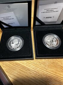 4 stříbrné zajímavé mince s certifikáty - 6