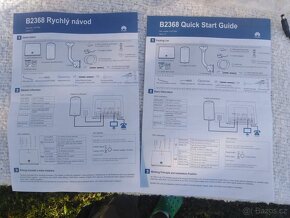 Venkovní anténa a modem O2 - ZyXEL GateWay a ZTE MF268 - 6