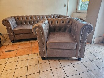 SEDACÍ SOUPRAVA- CHESTERFIELD - 6