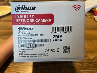 VENKOVNIÍ IP KAMERA - DAHUA IPC - NEPOUŽITÁ - 6