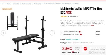 Bench press lavice inSPORTline - 6