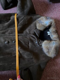 Damsky kozich velur brousena kuze - 6