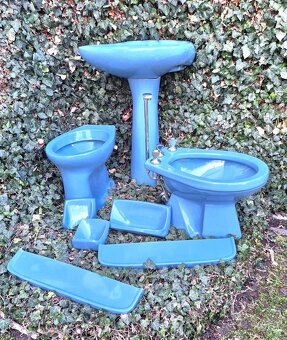 Sanitární keramika - retro set - 6