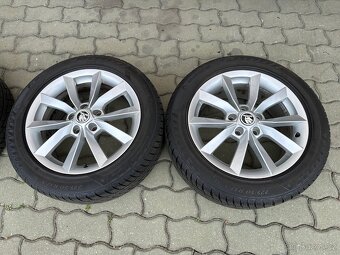 Sada alu kol 5x112 r17 Škoda SCUDO 225/50 R17 ET45 - 6