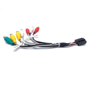 14/20-PIN konektor pro autorádia - RCA, AMP, USB - 6