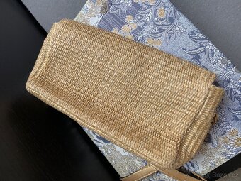 Letní slaměná crossbody kabelka YSL - 6