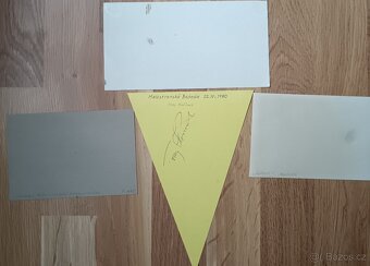 Tramping T.O. Červánek. Autogramy, originály. - 6